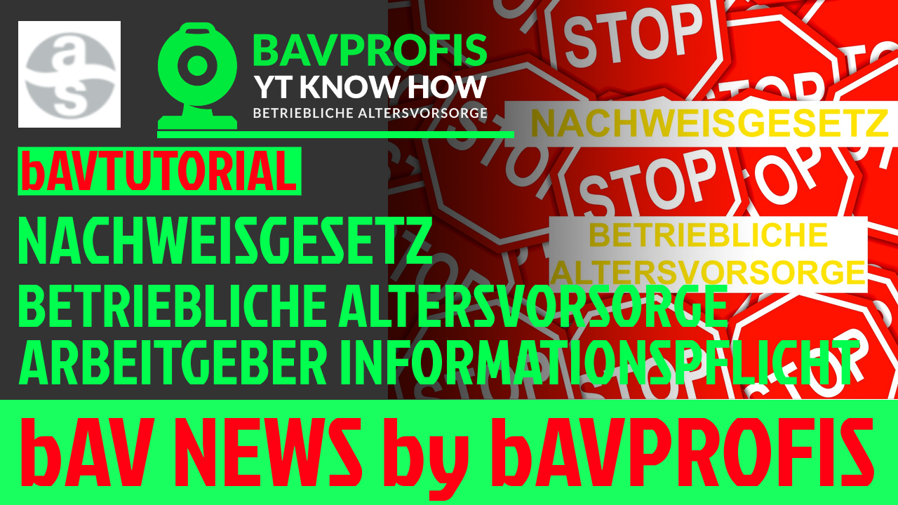 Tutorial Nachweisgesetz & Entgeltumwandlung