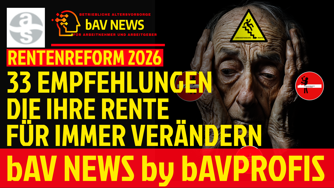 RENTENREFORM 2026 | WAS MÜSSEN ARBEITGEBER UND ARBEITNEHMER JETZT BEACHTEN